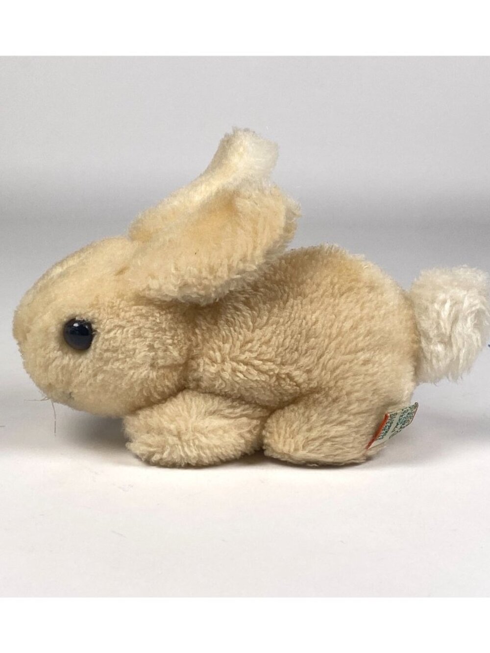 1978 Dakin Baby Bunny Rabbit Plush Stuffed Animal Toy Small Light Brown
